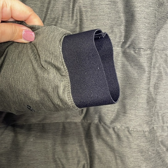 The North Face Men’s Eros Down Pullover Jacket Small Taupe Green Heather New - Picture 9 of 11